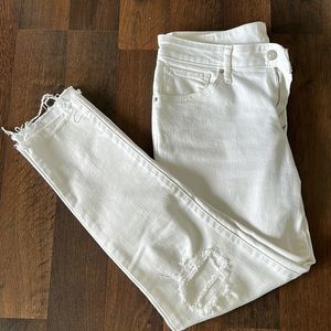 White Levis Jeans